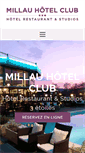 Mobile Screenshot of hotels-de-millau.com